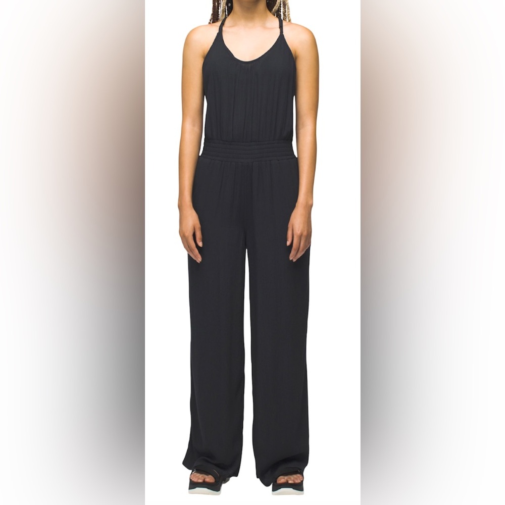 BRAND NEW PRANA Elegant Black Sleeveless Jumpsuit